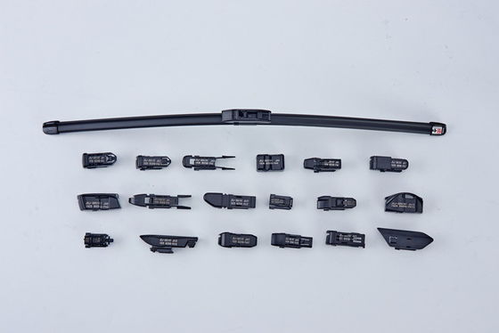 Στρογγυλοειδής βαρύ φορτίο Windshield Wiper Blades Multiadapters Windscreen Wipers
